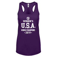 World Soccer Champs 2019 Womens Racerback Tank Top