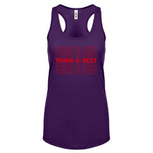 THANK U, NEXT Womens Racerback Tank Top