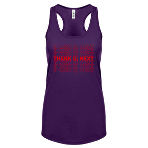 THANK U, NEXT Womens Racerback Tank Top
