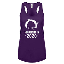 Racerback Hindsight is 2020 Womens Tank Top