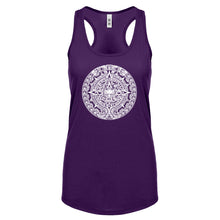 Racerback Mayan Calendar Womens Tank Top
