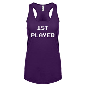 Racerback 1st Player Womens Tank Top