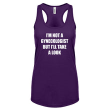 I'm not a Gynecologist Womens Racerback Tank Top