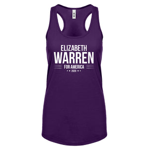 ELIZABETH WARREN for President 2020 Womens Racerback Tank Top