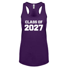 Class of 2027 Womens Racerback Tank Top