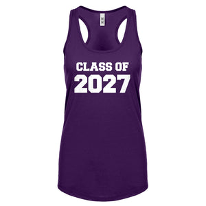 Class of 2027 Womens Racerback Tank Top