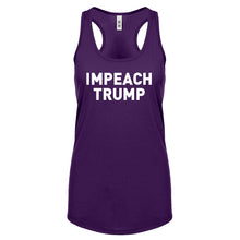 Racerback IMPEACH TRUMP Womens Tank Top