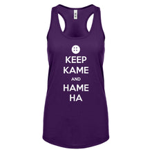 Racerback Keep Kame and Hame Ha Womens Tank Top