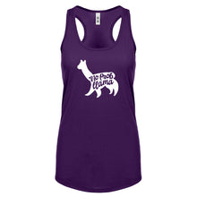 Racerback No Prob llama Womens Tank Top