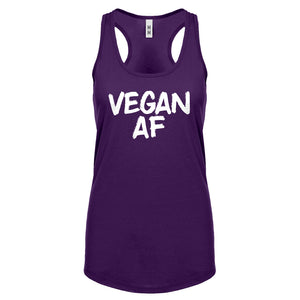 Racerback VEGAN AF Womens Tank Top
