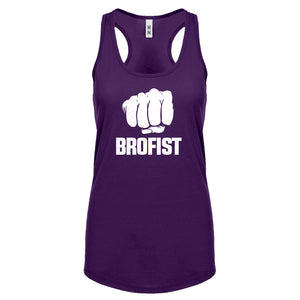 Racerback Brofist Womens Tank Top