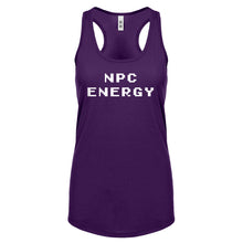 npc energy Womens Racerback Tank Top