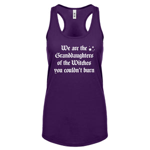 Racerback Witches you coudn't burn Womens Tank Top