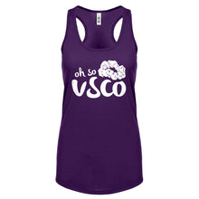 Oh So VSCO Womens Racerback Tank Top