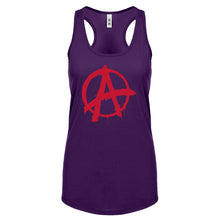 Racerback Anarchy Womens Tank Top