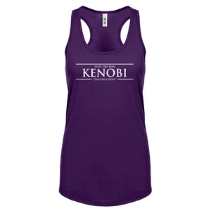 Racerback Vote Kenobi Womens Tank Top