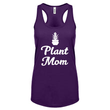 Racerback Plant Mom Womens Tank Top