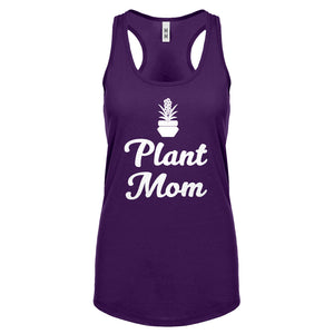 Racerback Plant Mom Womens Tank Top