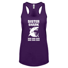 Sister Shark Womens Racerback Tank Top