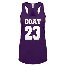 Racerback Goat 23 Womens Tank Top