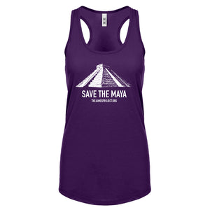 Save the Maya Womens Racerback Tank Top