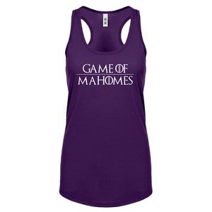 Game of Mahomes Womens Racerback Tank Top