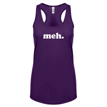 Meh Womens Racerback Tank Top