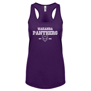 Racerback Wakanda Panthers 1966 Womens Tank Top