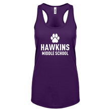 Hawkins Middle School Womens Racerback Tank Top