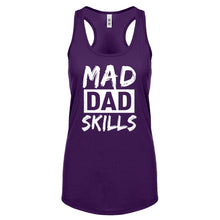 Mad Dad Skills Womens Racerback Tank Top