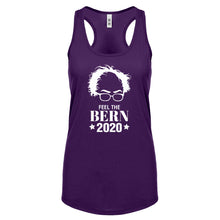 Feel the Bern 2020 Womens Racerback Tank Top