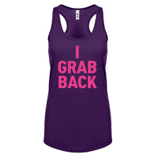 Racerback I Grab Back Womens Tank Top