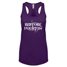 Racerback Restore Houston Womens Tank Top