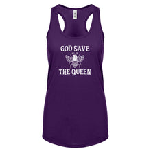 Racerback God Save the Queen Womens Tank Top