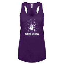 Racerback White Widow Womens Tank Top