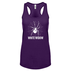 Racerback White Widow Womens Tank Top