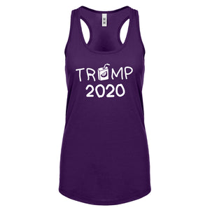 Trump 2020 Juice Box Womens Racerback Tank Top