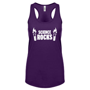 Racerback Science Rocks! Womens Tank Top