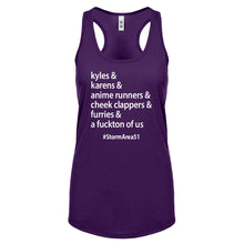 Storm Area 51 Runner Womens Racerback Tank Top
