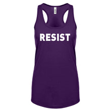 Racerback Patriots Resist Womens Tank Top