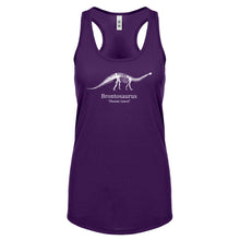 Racerback Brontosaurus Womens Tank Top