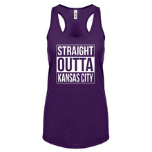 Straight Outta Kansas City Womens Racerback Tank Top