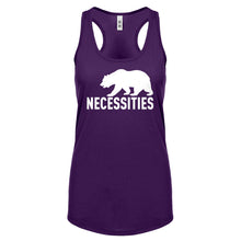 Racerback Bear Necessities Womens Tank Top
