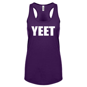 YEET! Womens Racerback Tank Top