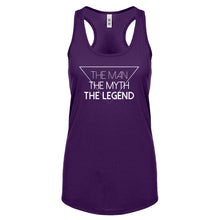 The Man the Myth the Legend Womens Racerback Tank Top