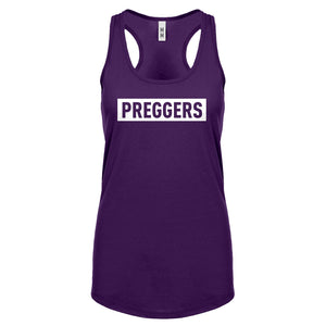 Racerback Preggers Womens Tank Top