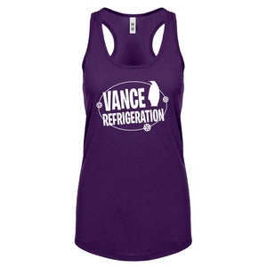 Vance Refrigeration Womens Racerback Tank Top