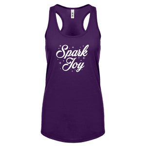Spark Joy Womens Racerback Tank Top