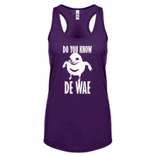 Racerback Do You Know De Wae Womens Tank Top