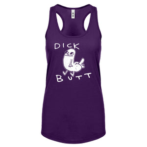 Racerback Dickbutt Womens Tank Top